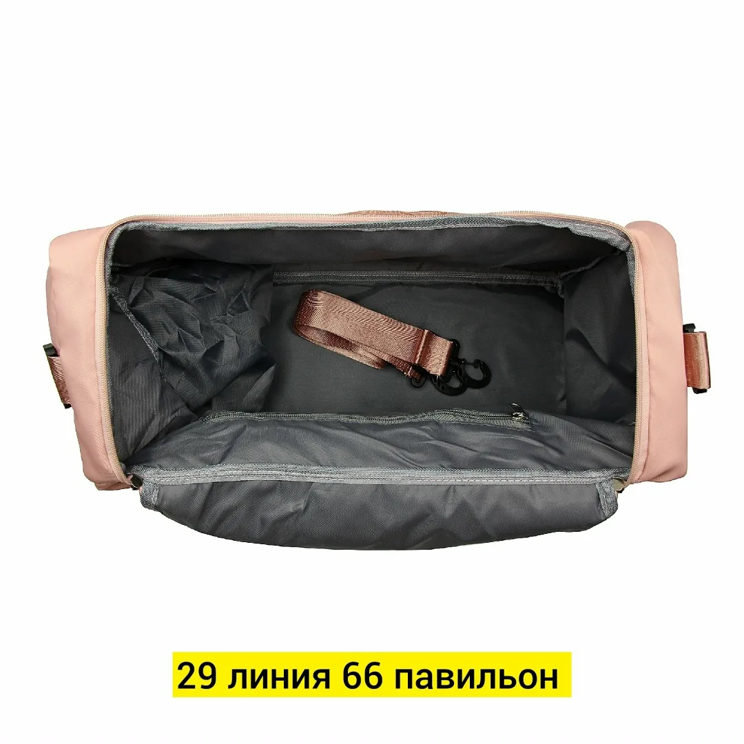 Спортивная сумка из оксфорда с карманом для обуви — фото 5
