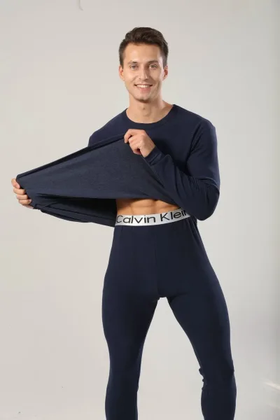 Calvin Klein Термобелье мужское Синий — фото 1