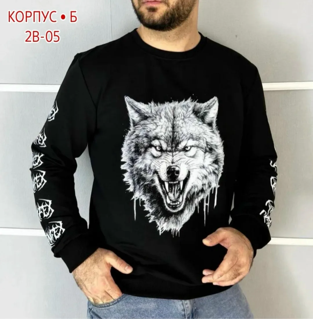 Футболка Кофта для мужчин, двухнитка — фото 2