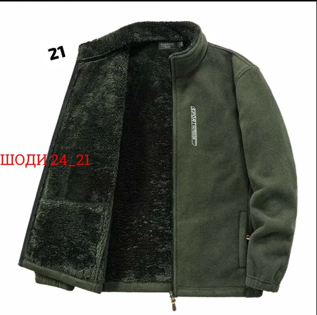 Мужская куртка двухсторонний флис + мех — фото 2
