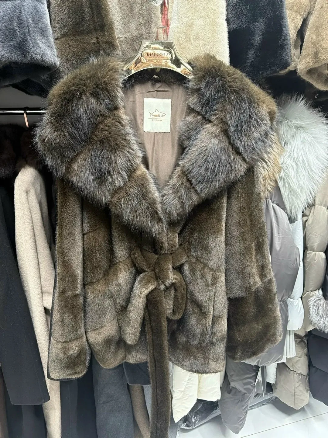 Платье шикарное из натурального писца — фото 1