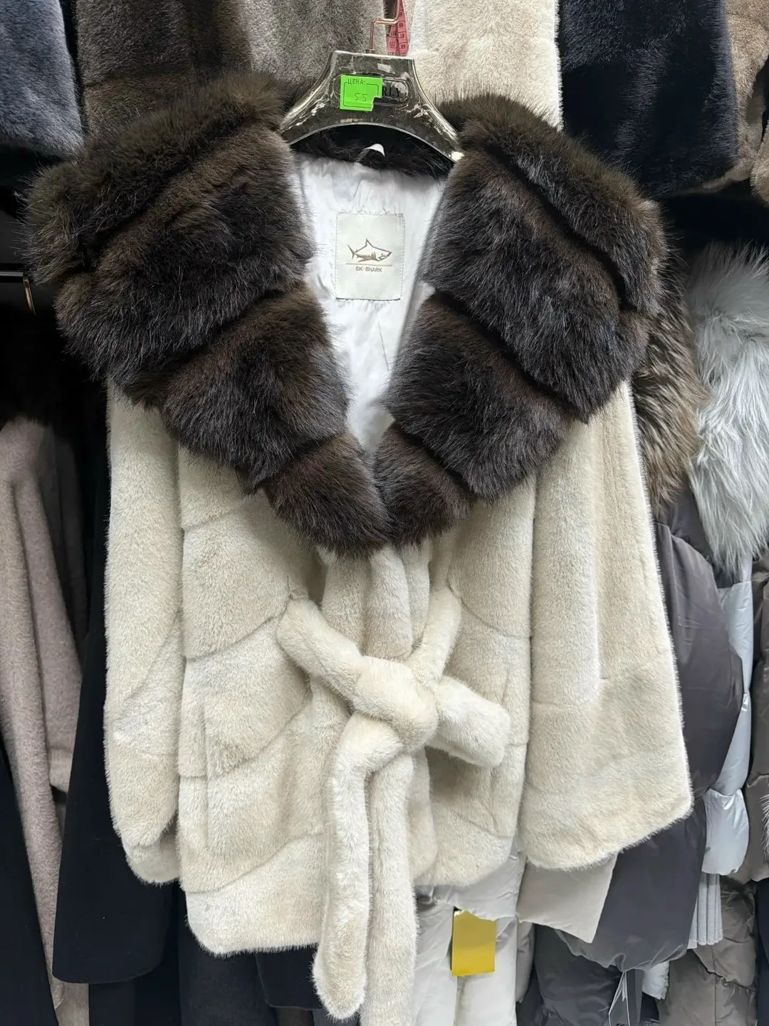 Платье шикарное из натурального писца — фото 2