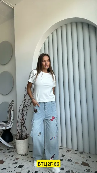 Брюки Hello Kitty, хлопок — фото 1