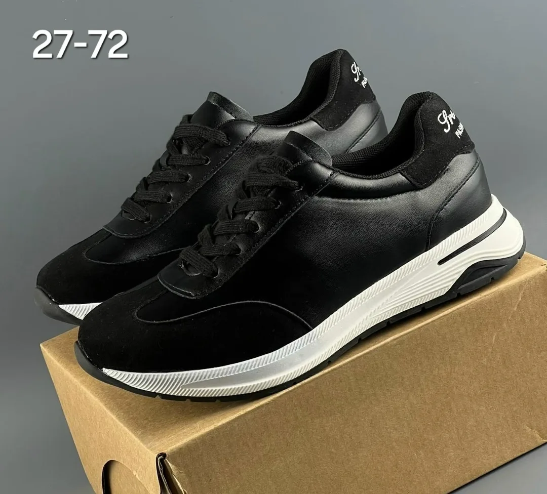 Женские кроссовки из эко-кожи — фото 3