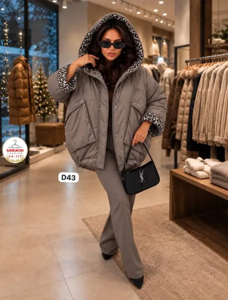 Куртка женская oversize — фото 1