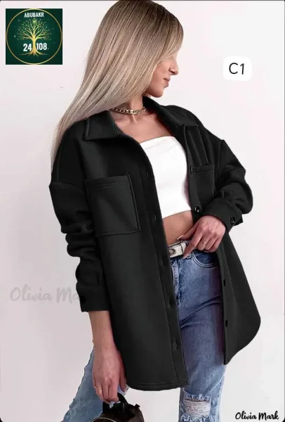 Флисовая рубашка с начесом, доступна в трёх расцветках — фото 6
