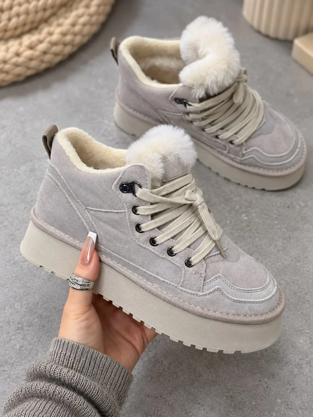 Кроссовки, замша, для мужчин и женщин — фото 1