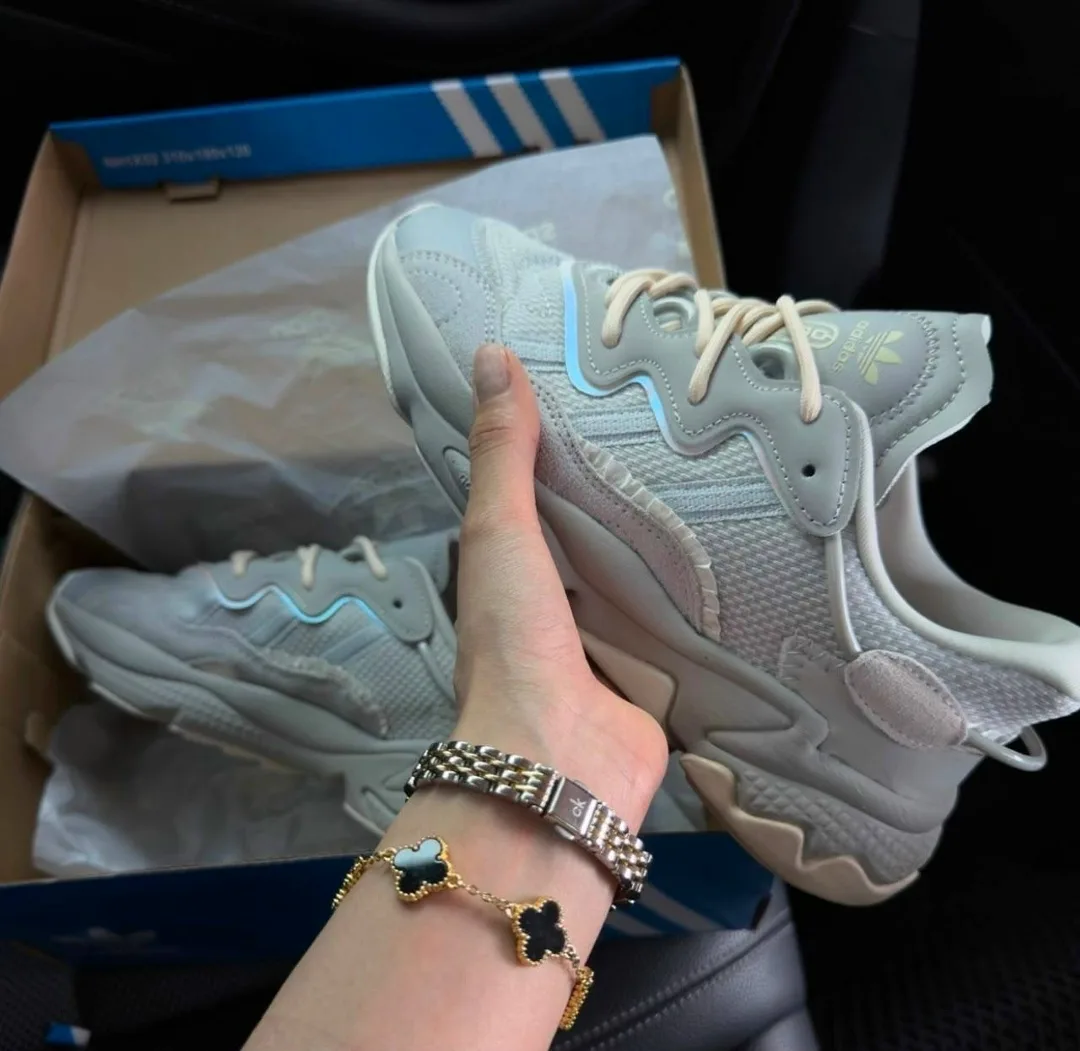 Кроссовки женские Кроссы AdiDas, сетка — фото 3