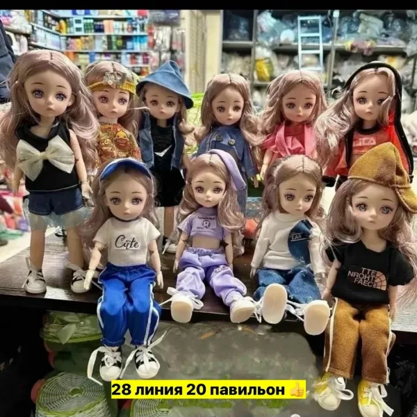 Кукла, пластик — фото 1