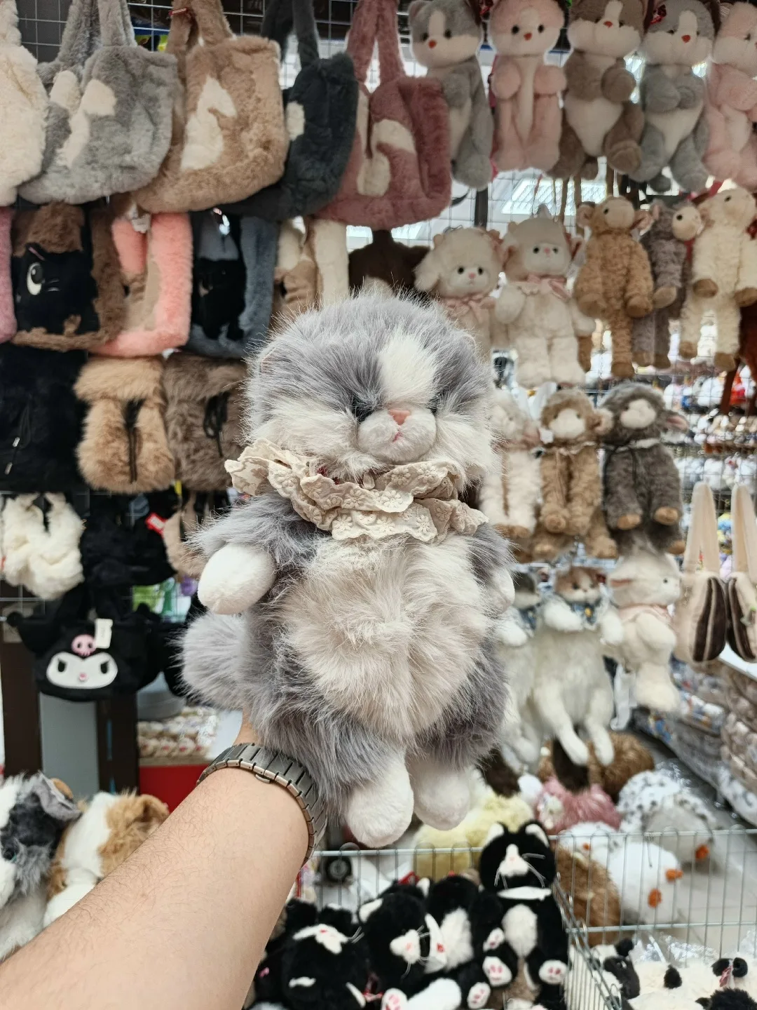 Игрушка-кошка с шариками — фото 1