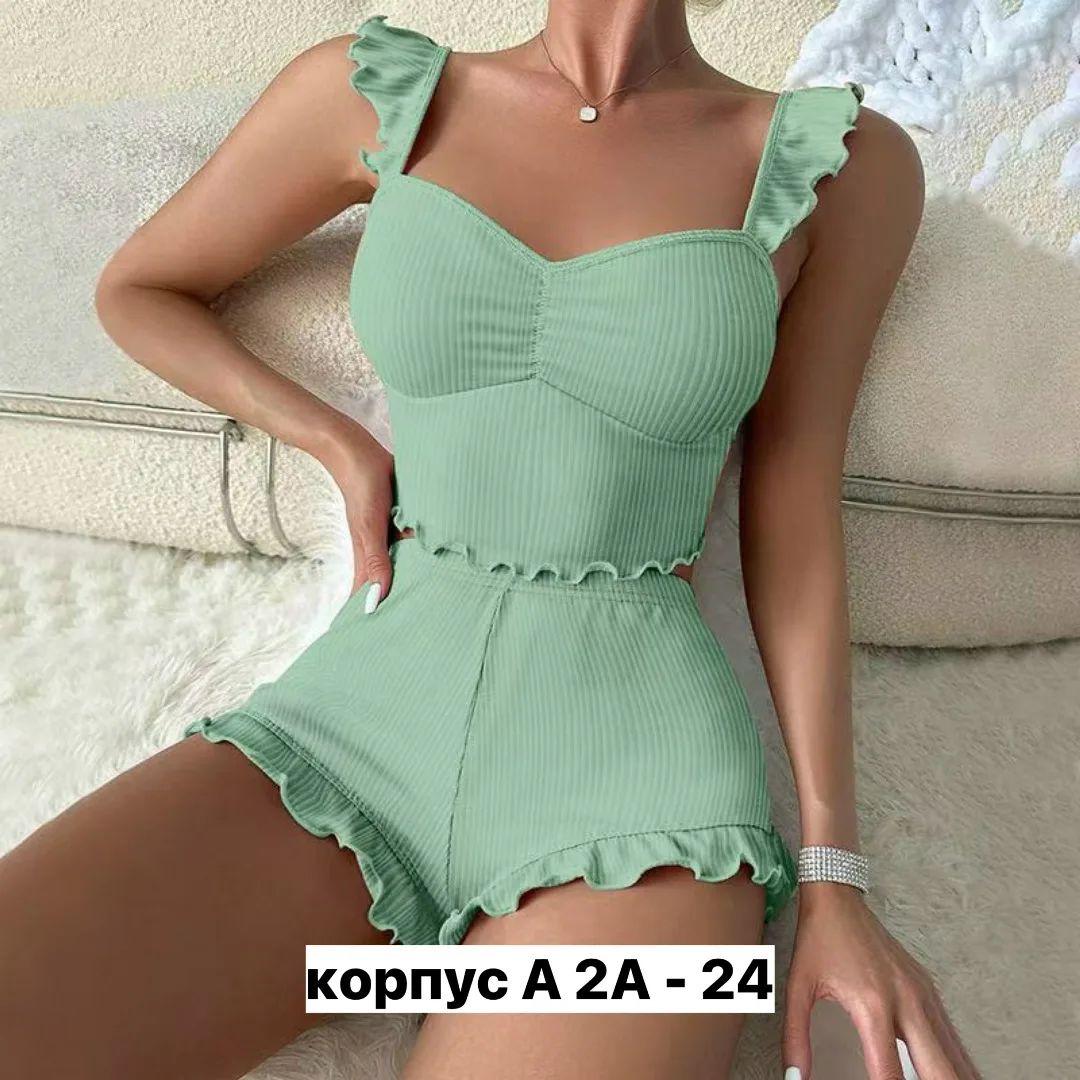Пижама, рубчик — фото 7