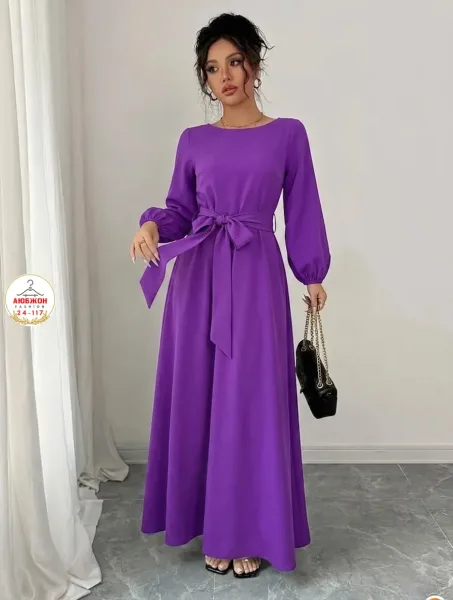 Модное платье из качественного лайта — фото 1