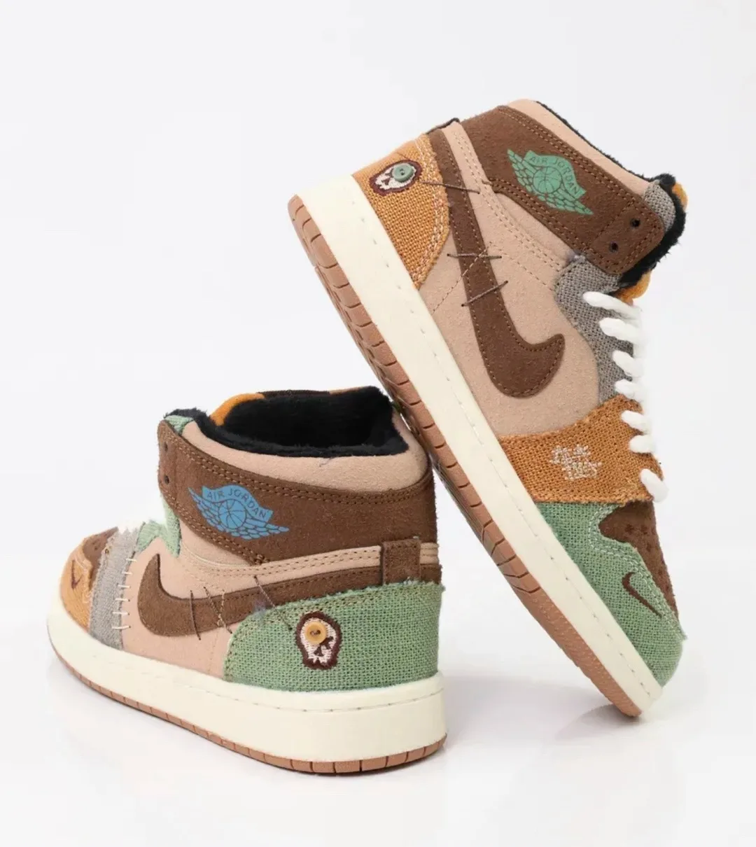 Кроссовки Air Jordan 1 low Voodoo — фото 2
