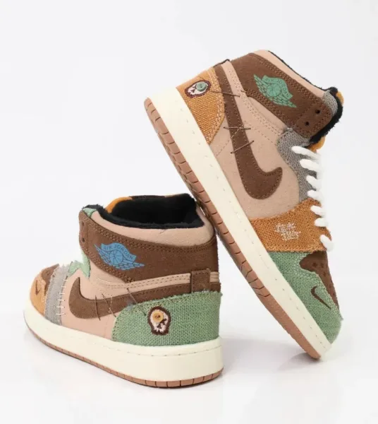 Кроссовки Air Jordan 1 low Voodoo — фото 18