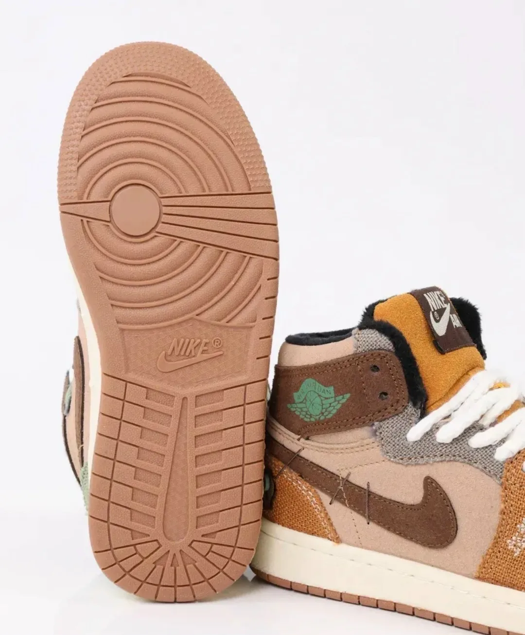 Кроссовки Air Jordan 1 low Voodoo — фото 2