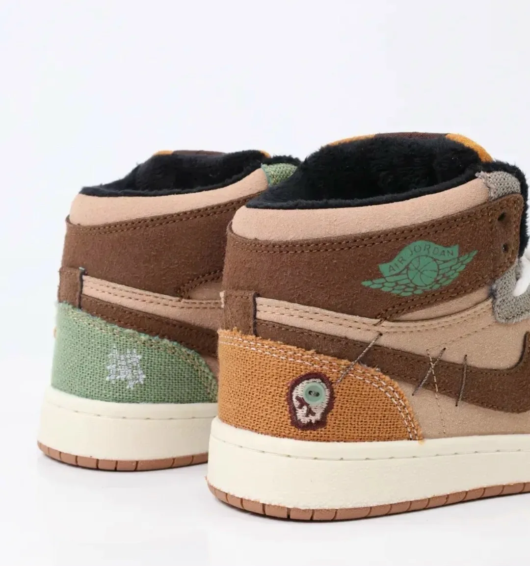 Кроссовки Air Jordan 1 low Voodoo — фото 4