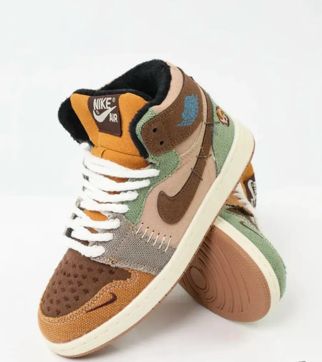 Кроссовки Air Jordan 1 low Voodoo — фото 5