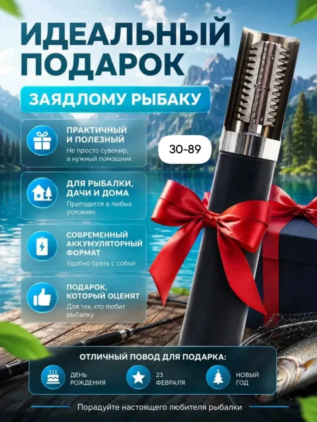 Рыбочистка электрическая — фото 2