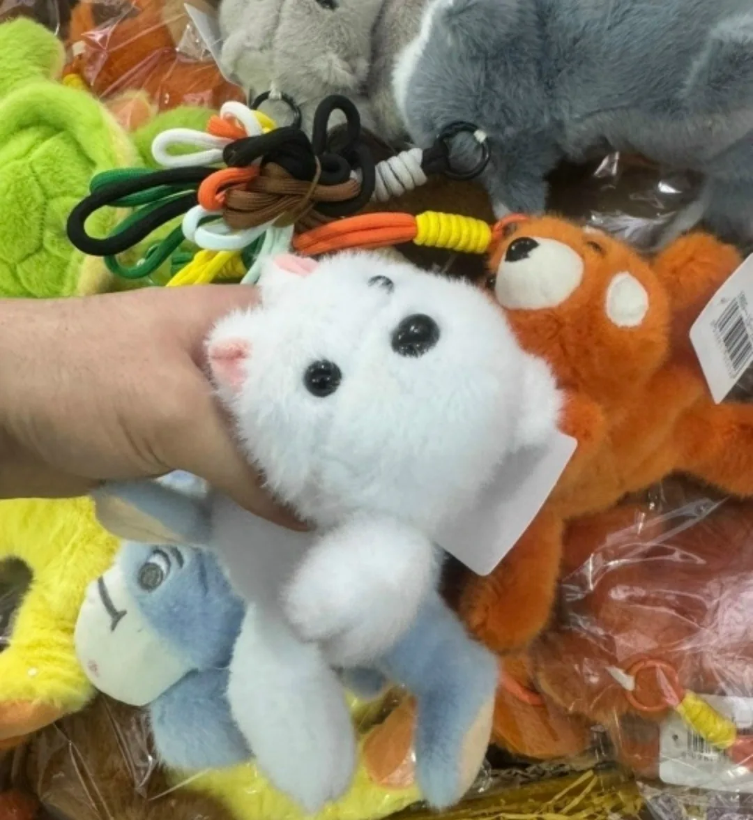 Плюшевые игрушки с животными, милые ляльки-лягушки/утки/корови/кони, мягкий подарок на день рождения для девочек и детей — фото 9