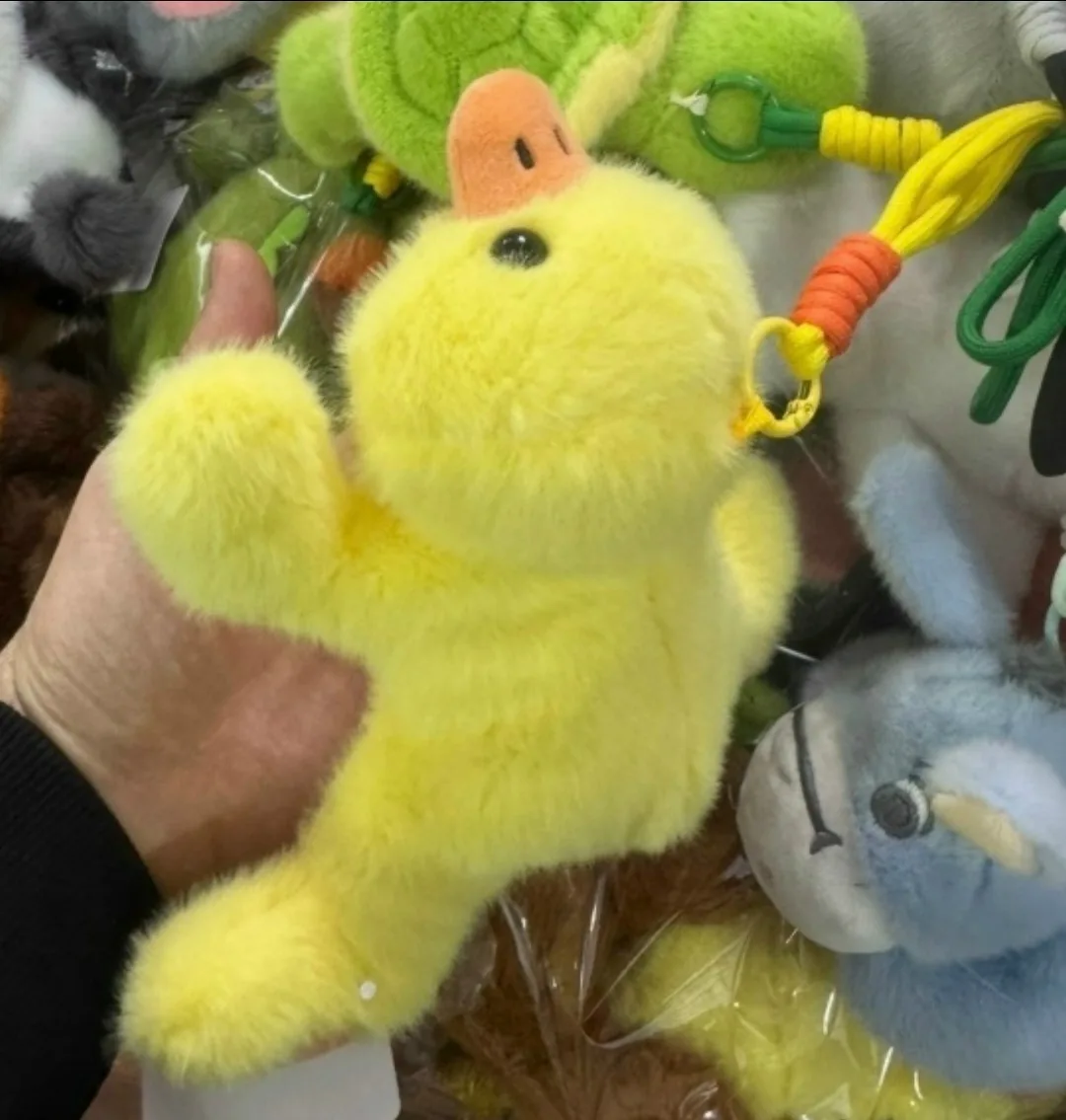 Плюшевые игрушки с животными, милые ляльки-лягушки/утки/корови/кони, мягкий подарок на день рождения для девочек и детей — фото 1