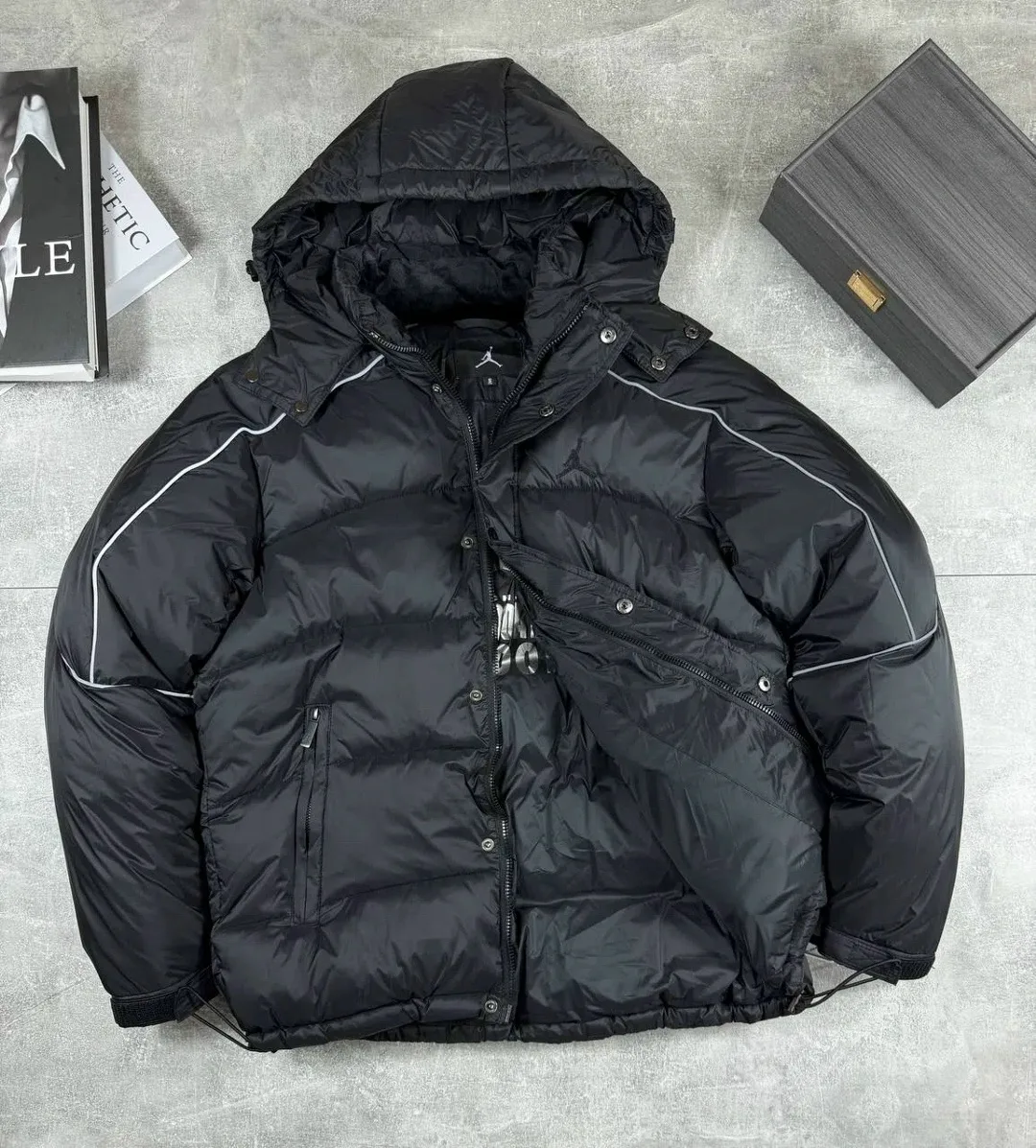 Куртка зимняя от Supreme Jordan — фото 5