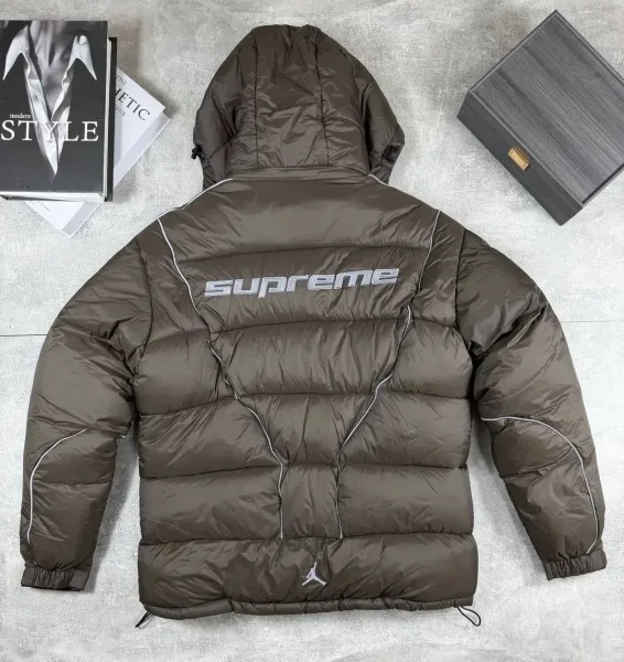 Куртка зимняя от Supreme Jordan — фото 9