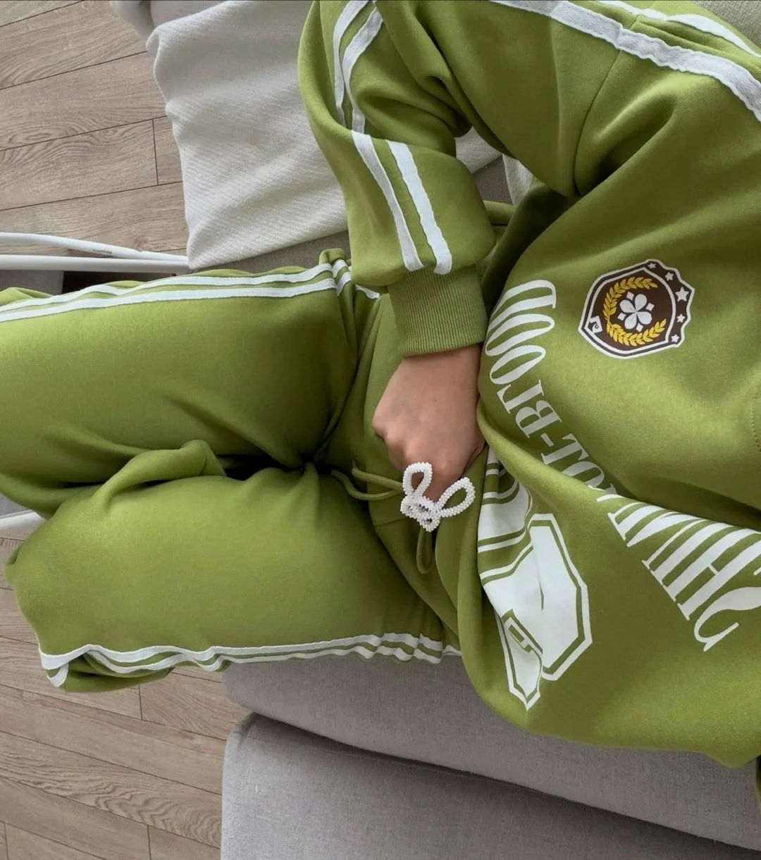 Костюм-двойка Oversize Sport Красный — фото 3