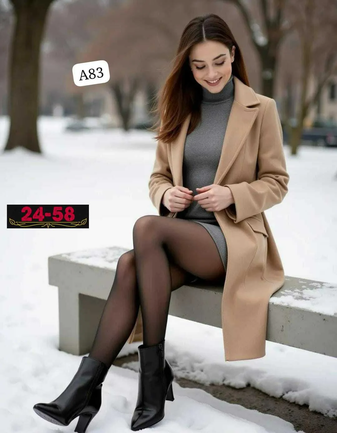 Юбка женские ТЕРМО КОЛГОТКИ — фото 6