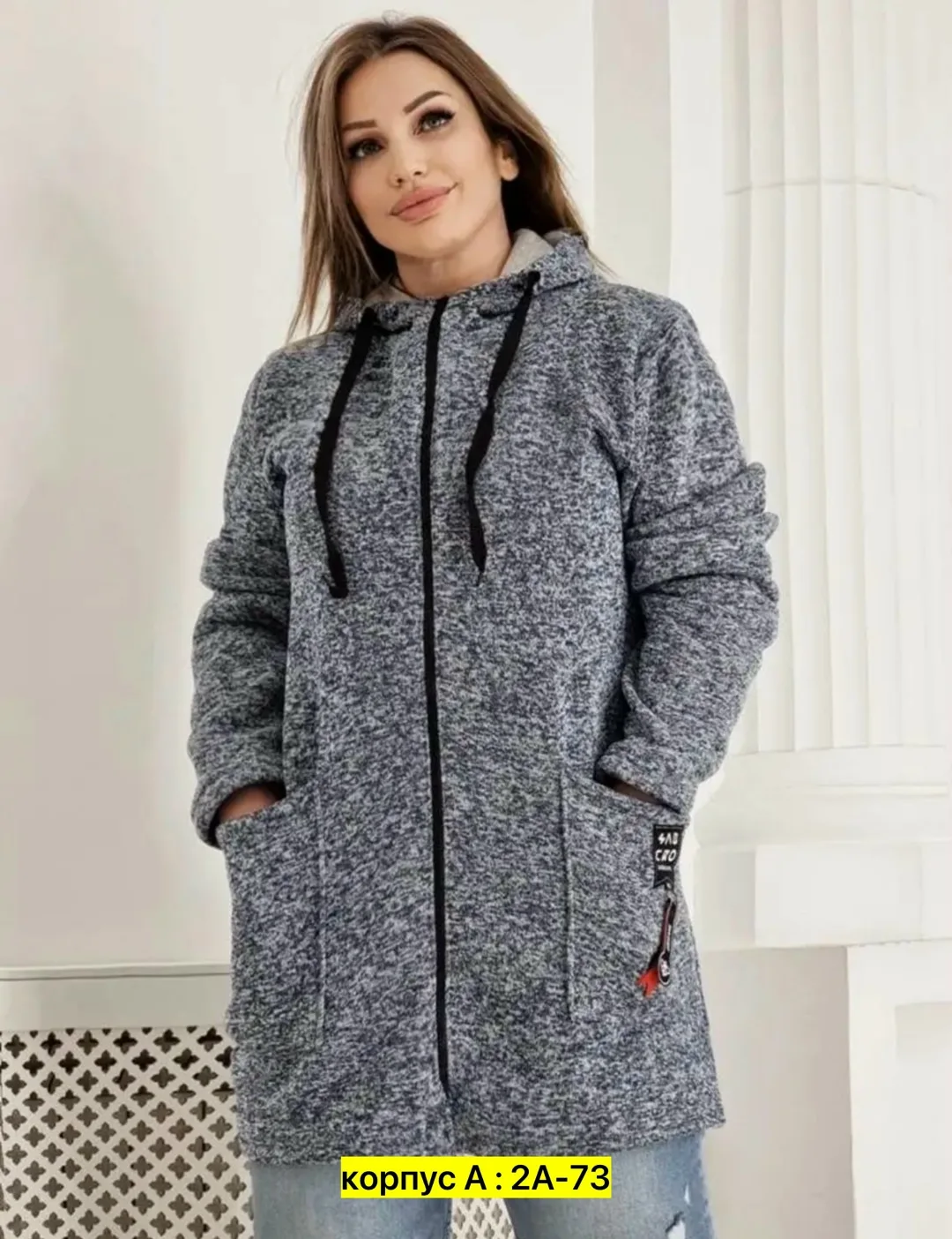 Кардиган из флиса с добавлением кашемира — фото 6