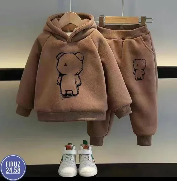 Двухкомпонентный детский костюм из флиса — фото 3