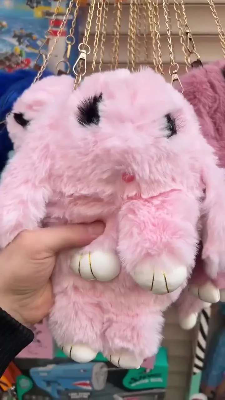 Игрушка Кукла, искуственный мех — видео