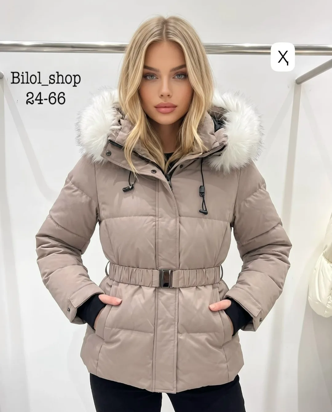 Тёплая и удобная зимняя куртка из холлофайбера — фото 1