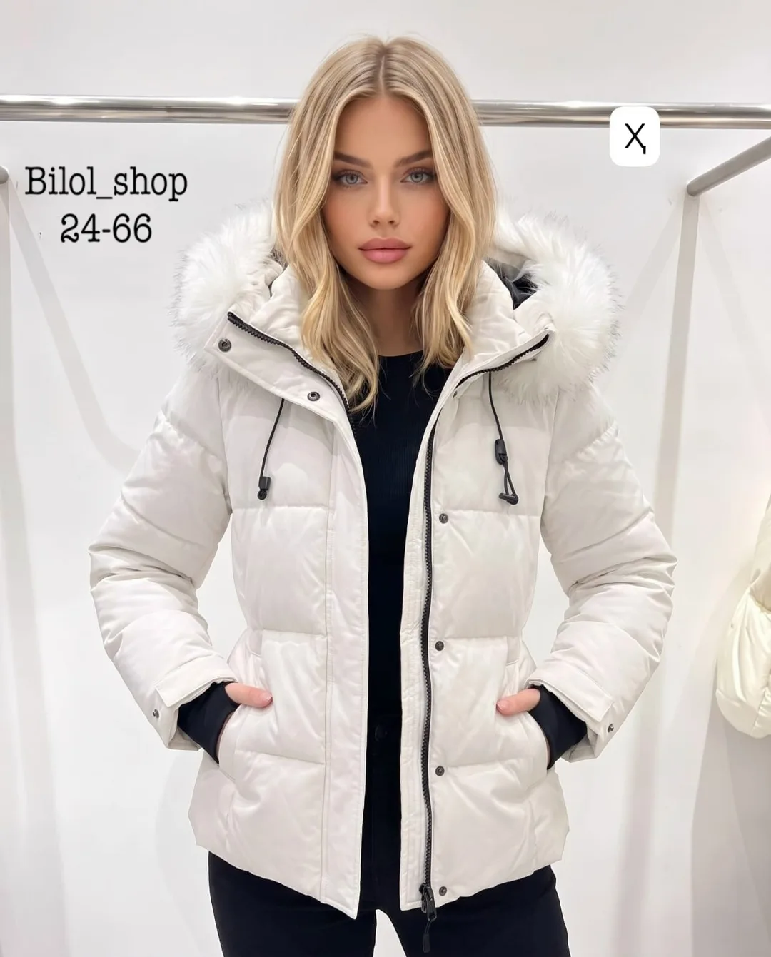 Тёплая и удобная зимняя куртка из холлофайбера — фото 3