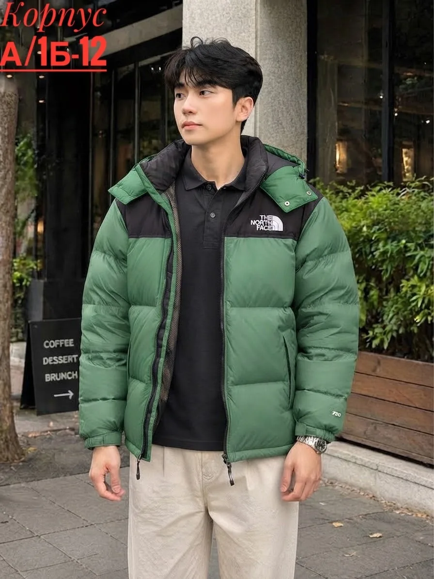 Куртка The North Face зима для мужчин — фото 2