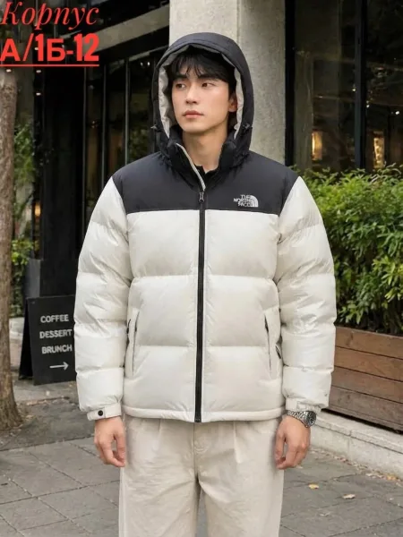 Куртка The North Face зима для мужчин — фото 4
