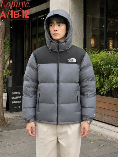 Куртка The North Face зима для мужчин — фото 2