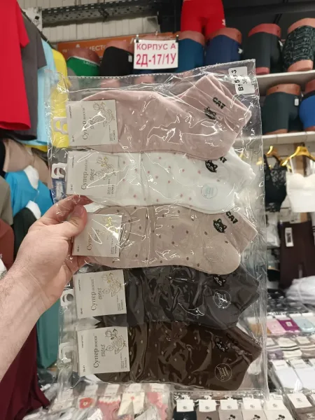 Женские носки из хлопка — фото 2