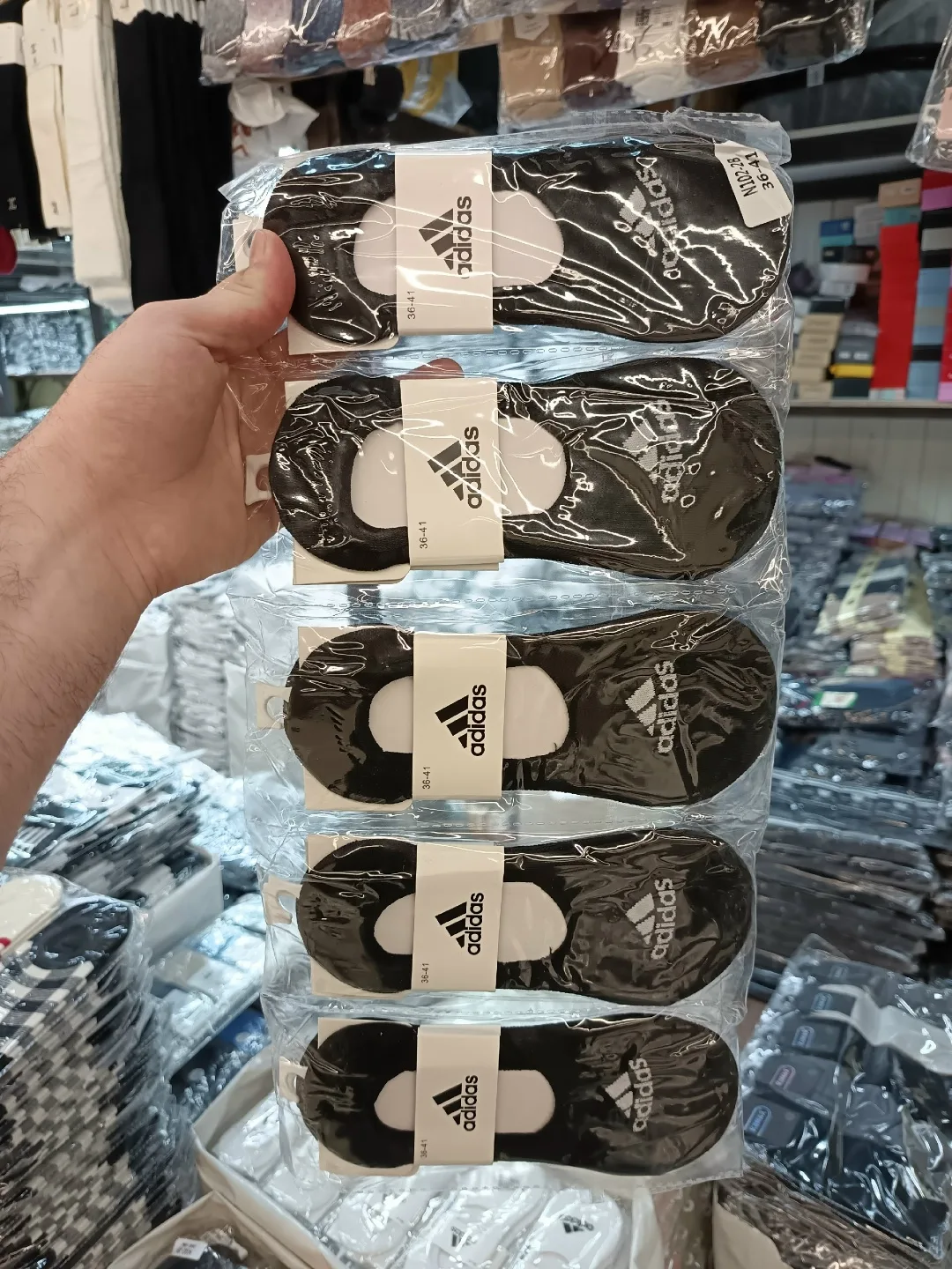 Женские носки из хлопка