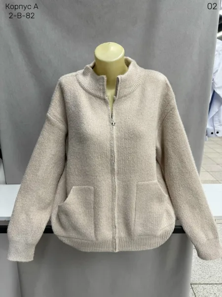Женский кардиган из смесового материала — 80 кашемир 80 CASHMERE, 20 WOOL — фото 3