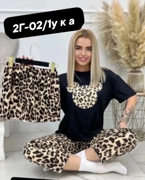 Пижамы ТРОЙКИ Бамбук