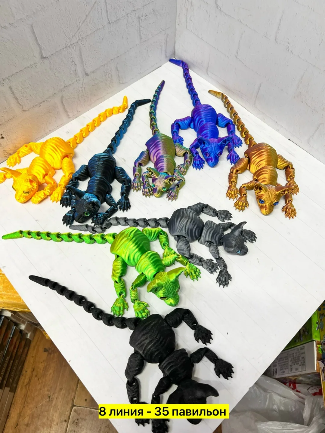 Игрушка 3D кошка свинкс — фото 2