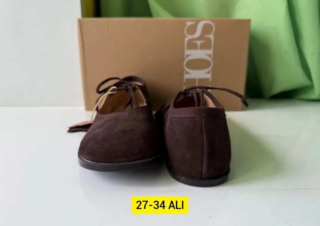 Лоферы из замши — фото 7
