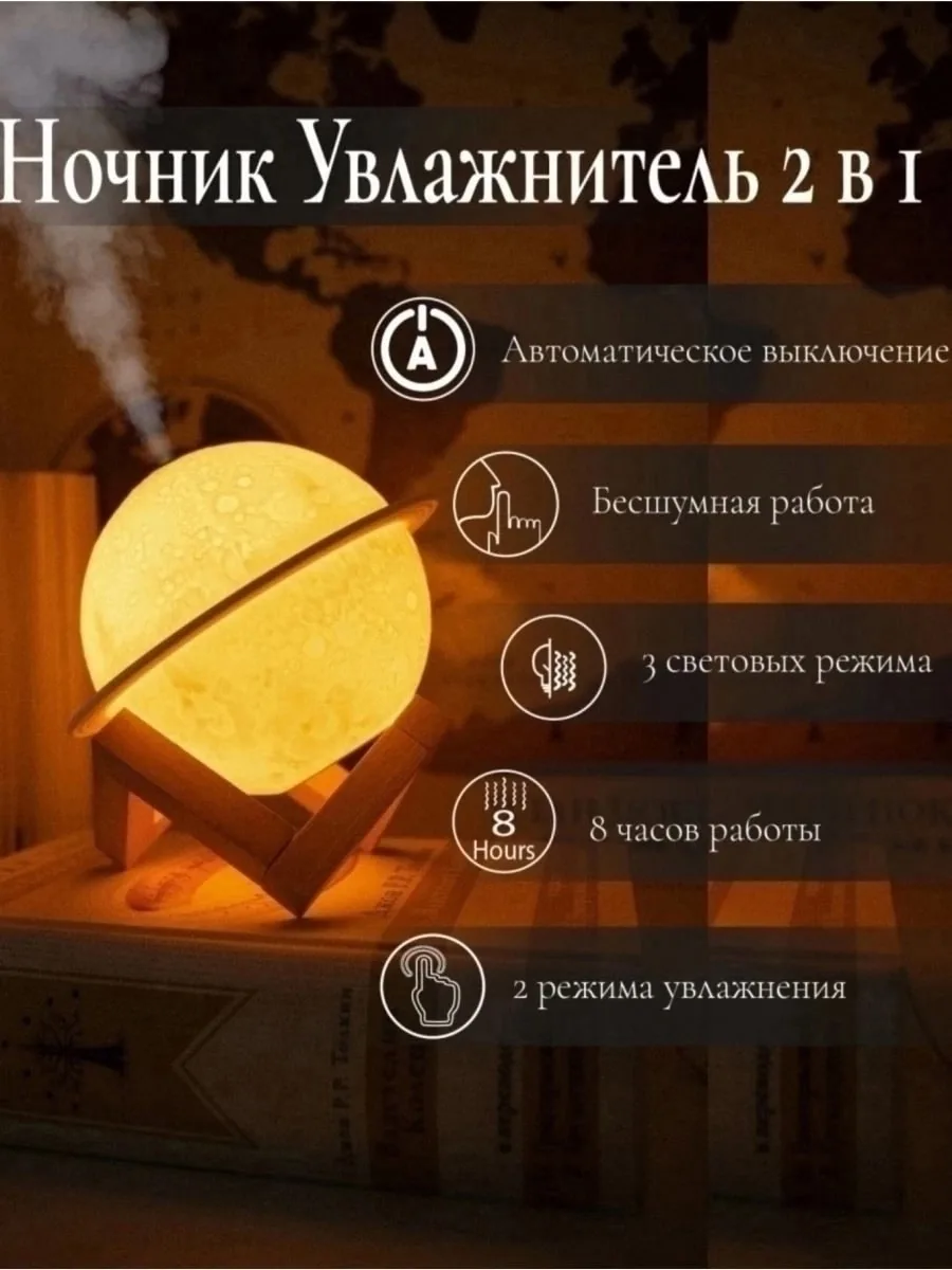 Ультразвуковой арома-увлажнитель воздуха — фото 9