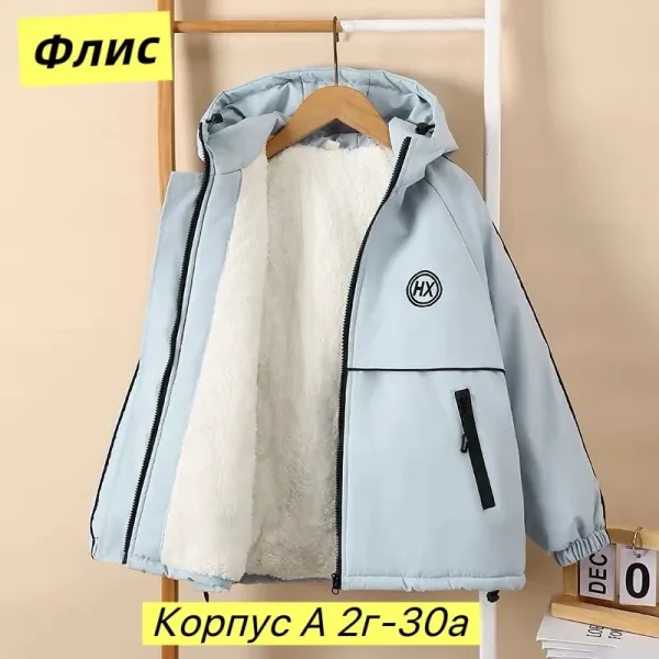 Куртка зимняя с подкладкой из флиса — фото 2