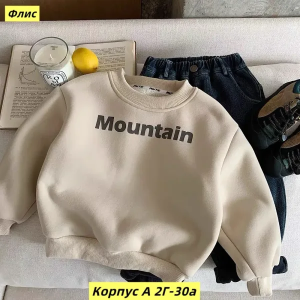Кофта из флиса и хлопка — фото 14