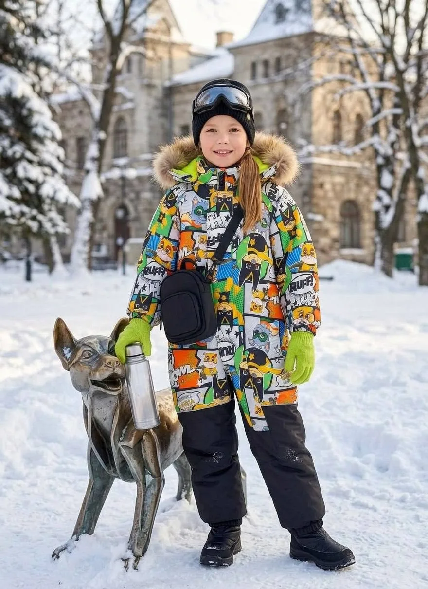 Детские зимние комбинезоны Misha Lasiele — фото 8