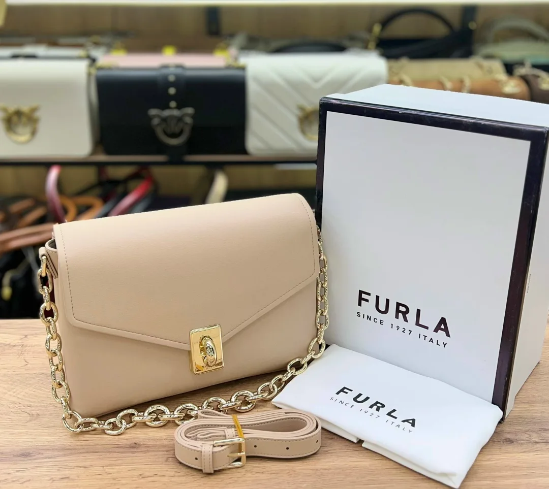 FURLA сумка из натуральной кожи — фото 2