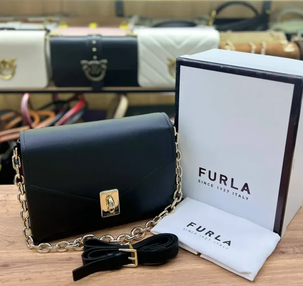 FURLA сумка из натуральной кожи — фото 3