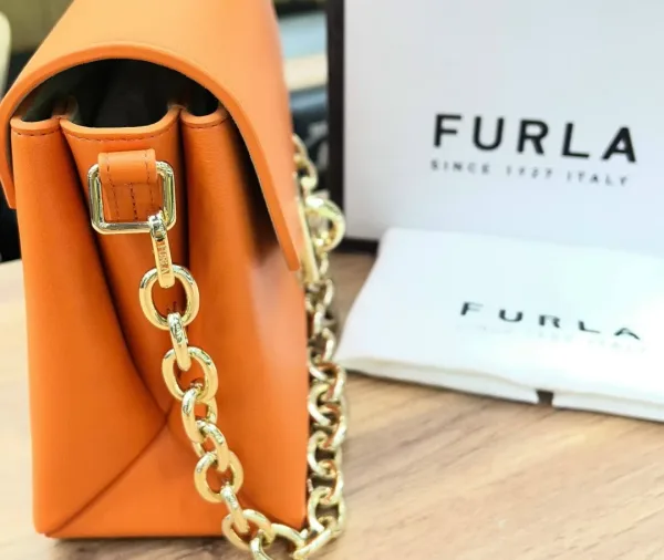 FURLA сумка из натуральной кожи — фото 6