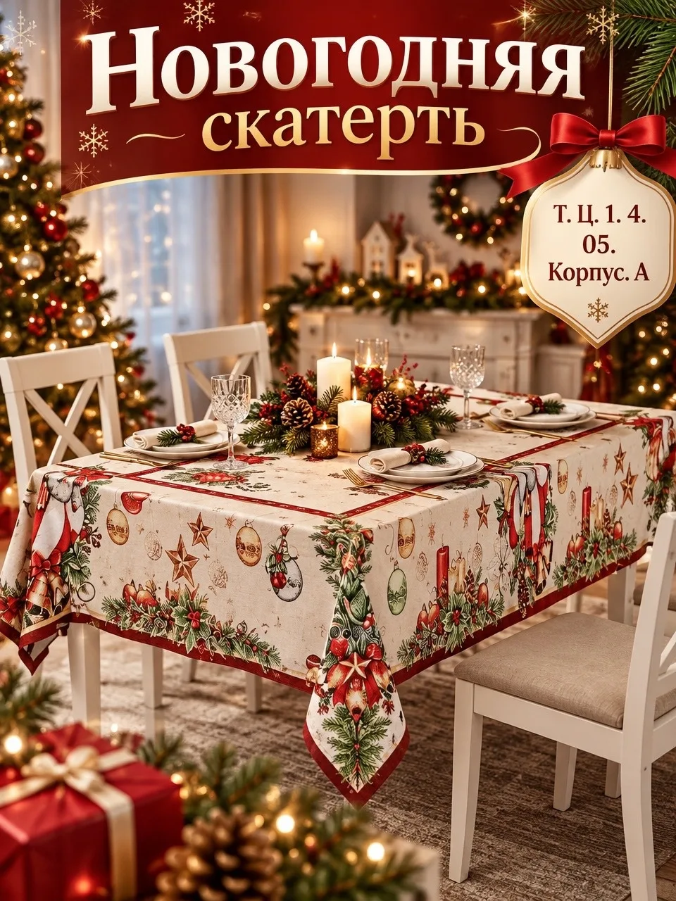 Скатерть подойдет как для празднования — фото 2